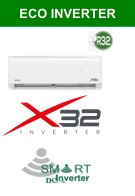 Aire Acondicionado VESTA INVERTER 12.000 btu/hr Frio Calor, R32